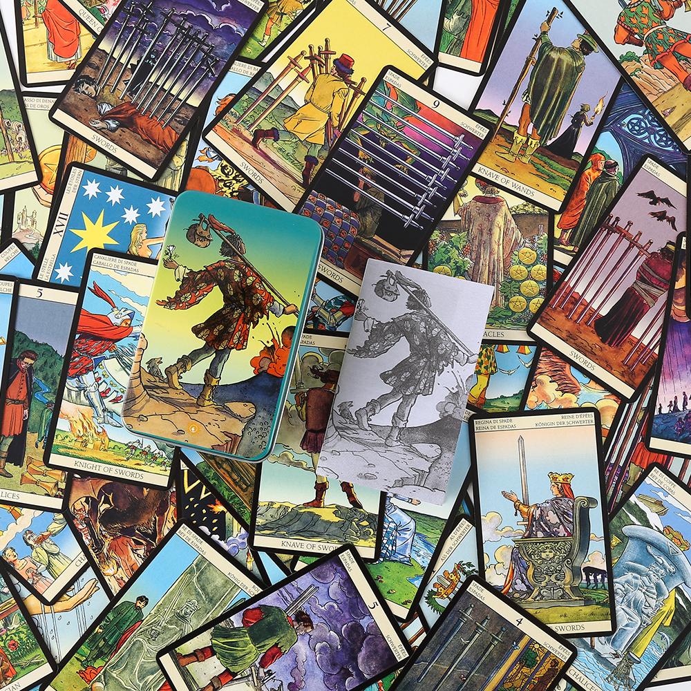 10*6 cm New Vision Tarot in A  - огляд і ціна Tarot Deck With Guidebook