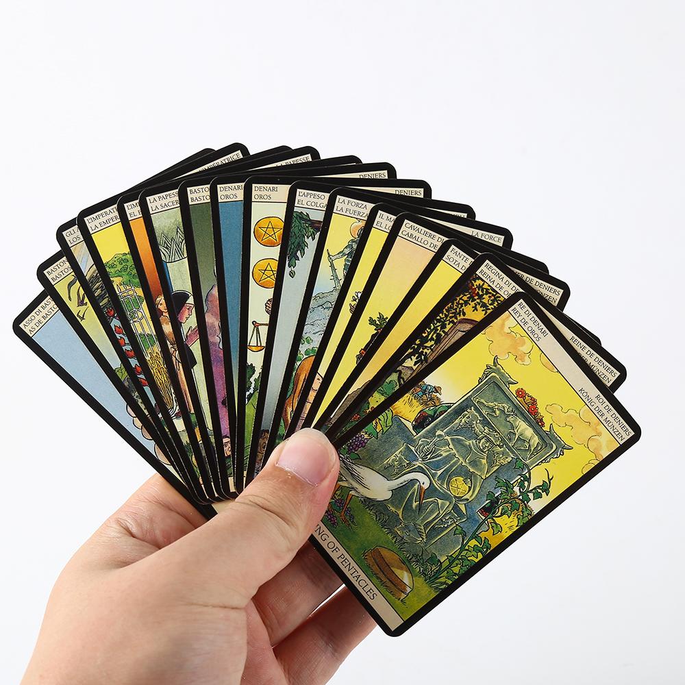 10*6 cm New Vision Tarot in A  - огляд і ціна Tarot Deck With Guidebook
