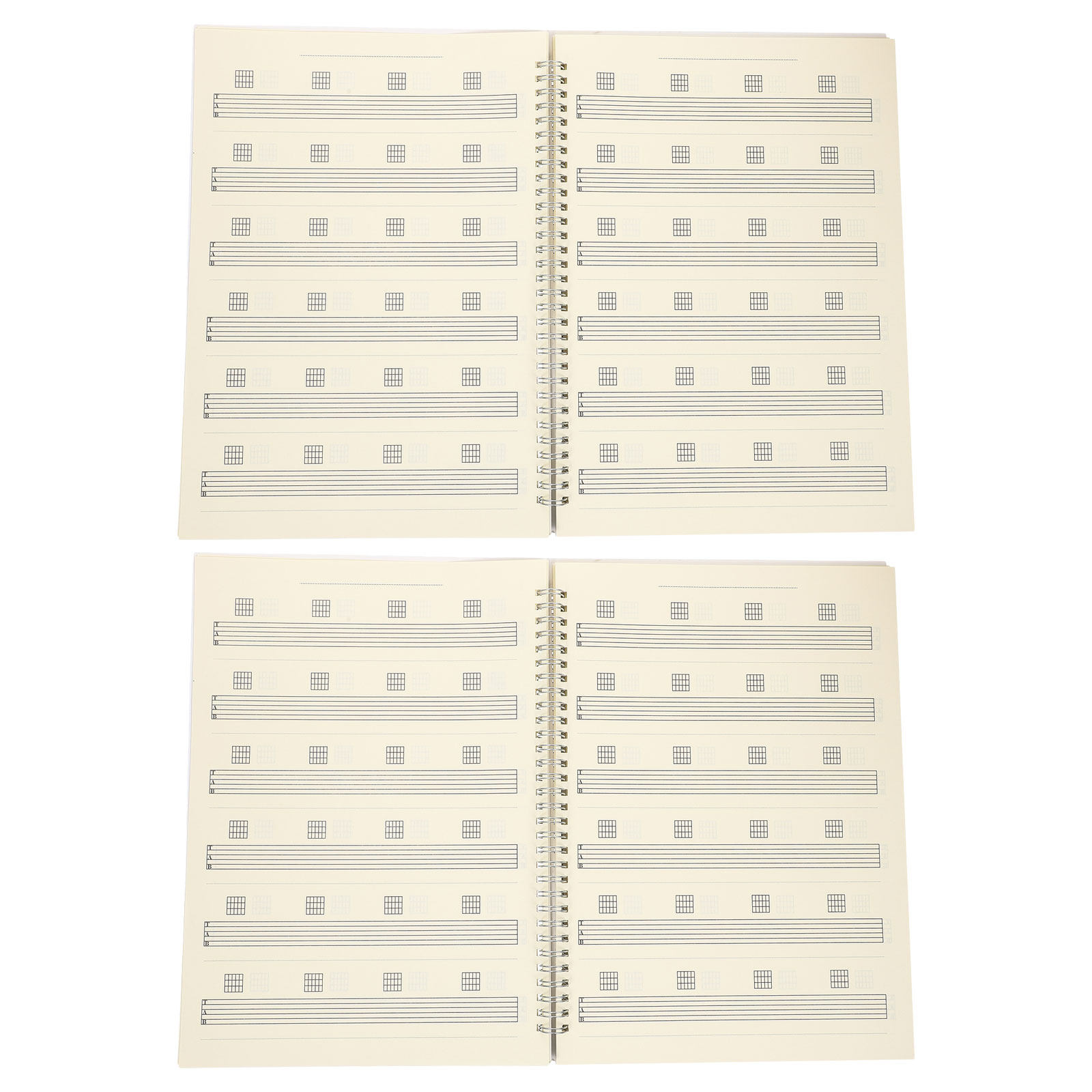2Pcs Guitar Tab Manuscript Not - огляд і ціна Blank Sheet Music Notebook