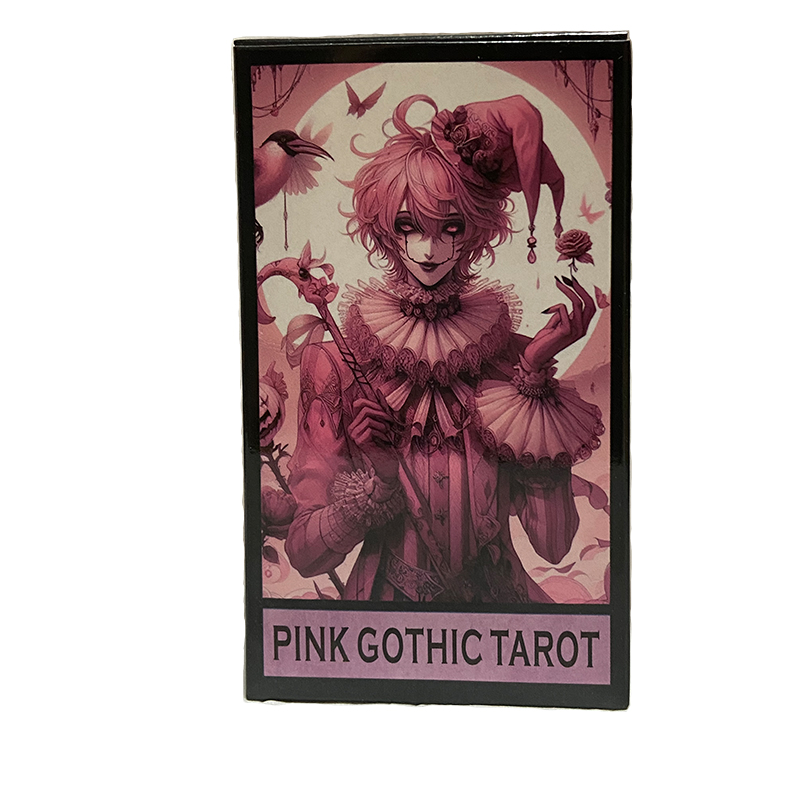 Pink Gothic Tarot Deck 78 Card - огляд і ціна Tarot Deck With Guidebook