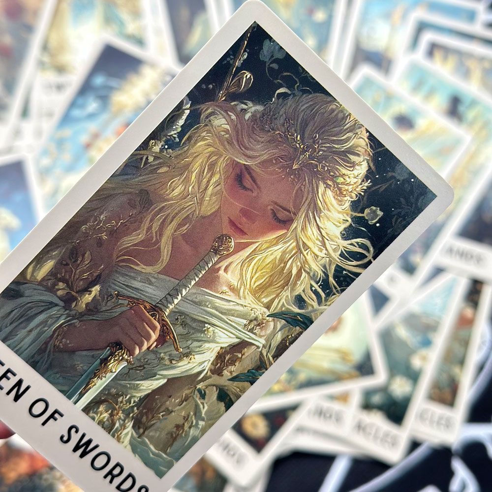 78 Enigmatic Bloom Tarot Cards - огляд і ціна Tarot Deck With Guidebook