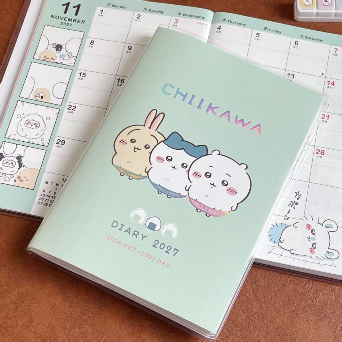 New Chiikawa 2027 Agenda Plan  - огляд і ціна Stationery Books