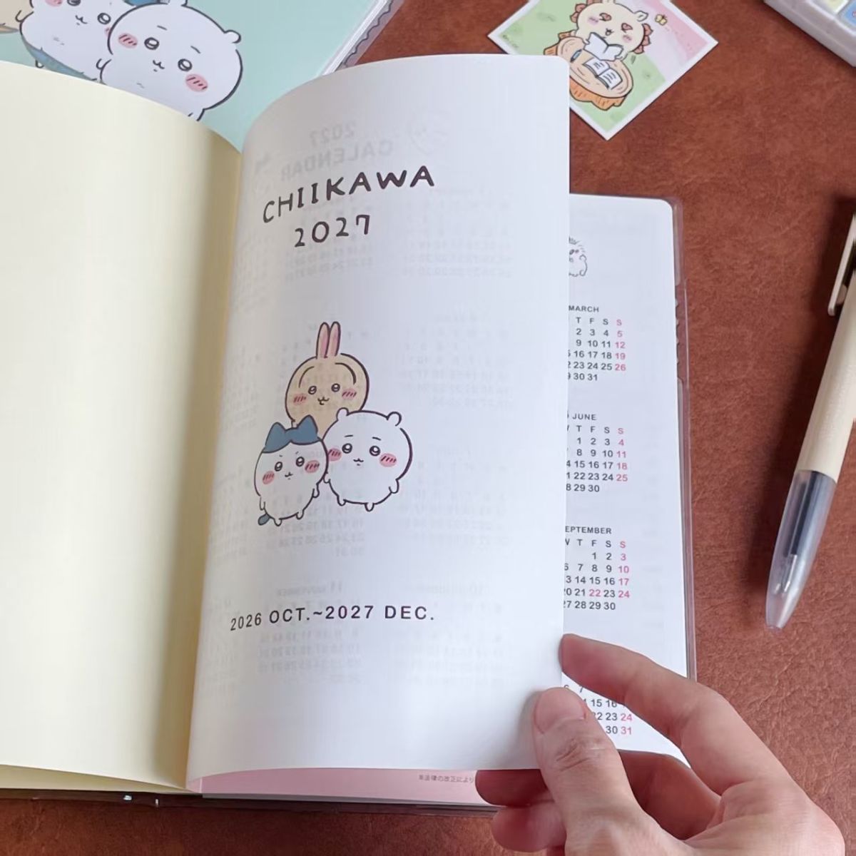New Chiikawa 2027 Agenda Plan  - огляд і ціна Stationery Books